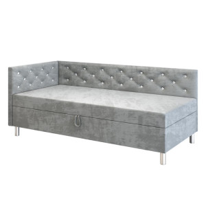Princess – Schlafsofa mit Kopf- und Seitenteil und Bettkasten