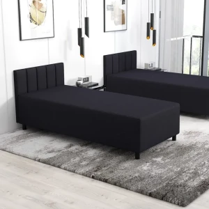 Einzelbett 90x200 Couch mit Matratze Leo