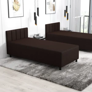 Einzelbett 110x200 Couch mit Matratze Leo