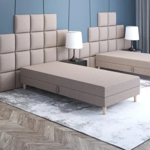 Einzelbett 90x195 Couch im skandinavischen Stil Eliot