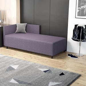Ben 90x195 – Schlafsofa mit Kopf- und Seitenteil und Bettkasten