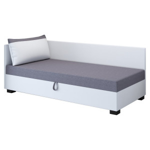 Uma – Schlafsofa mit Kopf- und Seitenteil und Bettkasten