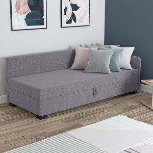 Mia – Schlafsofa und Bett mit Bettkasten