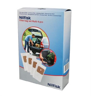 Nilfisk Multi 20, Multi 30 Inox Støvsugerposer Original