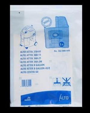 Støvsugerposer Til Nilfisk Alto Attix 3, 350 Serien - Original