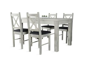 Stół do jadalni W1 z krzesłami model 80