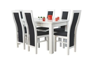 Stół do jadalni W2 z krzesłami model 44