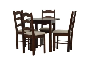 Stół do kuchni ST35 + 4 krzesła model 5