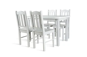 Stół do kuchni ST44 + 4 krzesła model 12