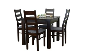 Stół do kuchni W1 z krzesłami model 59