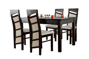 Stół do salonu W1 + 4/6 krzesła model 63