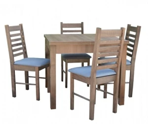 Stół do salonu W1 z krzesłami model 26