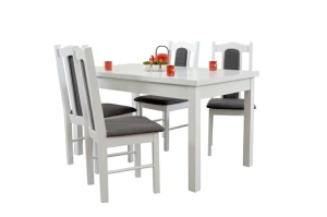 Stół do salonu W1 z krzesłami model 3