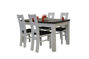 Stół do salonu W2 z krzesłami model 47