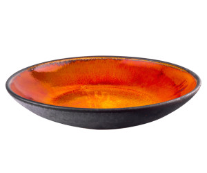 Talerz głęboki 24cm KERA Still, kolor bursztyn