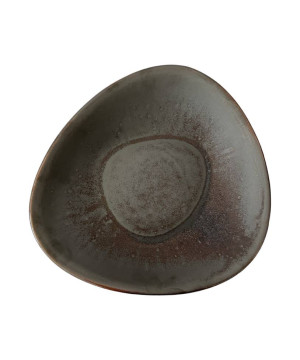 Talerz głęboki 27cm KERA Delta, kolor hematyt