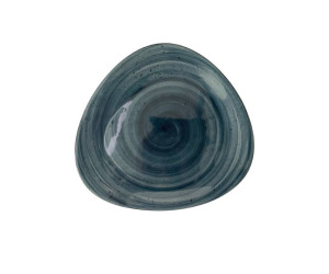 Talerz głęboki 27cm KERA Delta, kolor morski