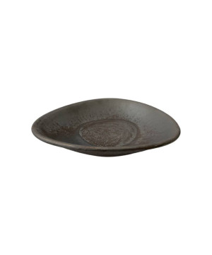 Talerz głęboki 24cm KERA Delta, kolor hematyt