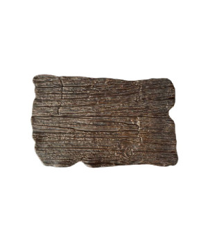 Talerz prostokątny 30x18cm KERA Moku, kolor hematyt