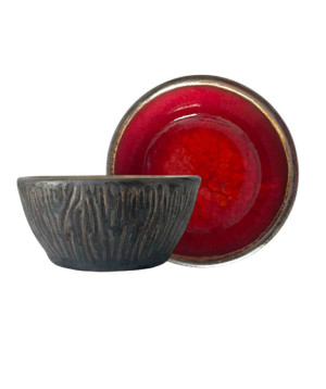 Miseczka na dip 80ml KERA Moku, kolor rubin