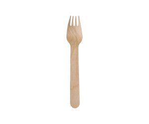 Widelec drewniany 16cm op.100szt