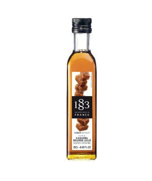 Syrop 1883 Routin Słony Karmel, szklana butelka 250ml