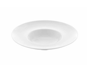 Talerz głęboki z szerokim rantem Bianco 270mm