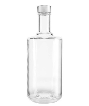 Butelka szklana z zakrętką (GPI) BRASS 700ml, okrągła