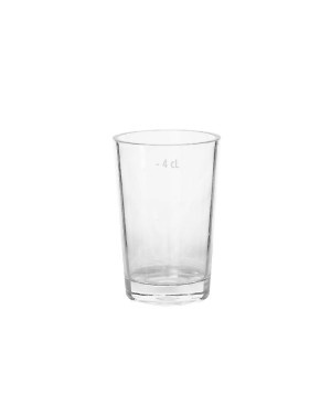 Kieliszek do wódki plastikowy z polistyrenu Semi Glass Conic Line 55ml (cecha 40ml)