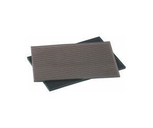 OUTLET Mata barowa, gumowa, brązowa, 45x30x1,5cm