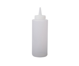 Squeeze Bottle, średnia, bezbarwna, 335ml
