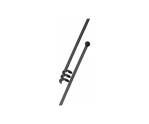 Mieszadełko (stirrer) spirala, czarne, 18,5cm, 200szt