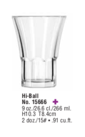 Szklanka Café Gib.Beverage 266ml * 9 Oz