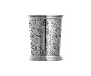 Kubek stalowy Julep Mug, polerowany 410ml, wzór Tattoo
