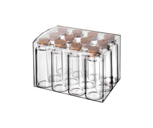 Kieliszek Fiolka z korkiem 40ml (zestaw 12szt.)