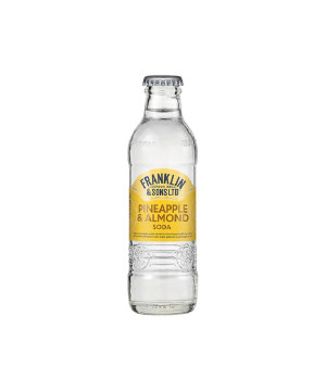 Franklin & Sons Pineapple & Almond Mixer, napój butelka 200ml