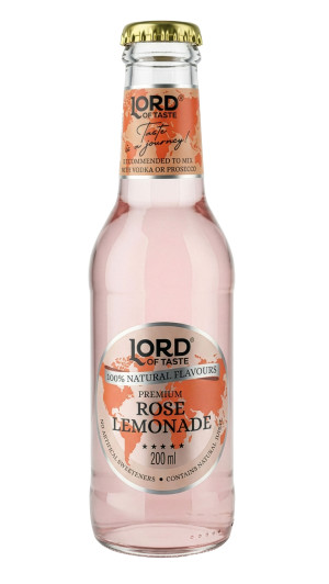 Lord of Taste, Premium Rose Lemonade (lemoniada różana), napój butelka 200ml