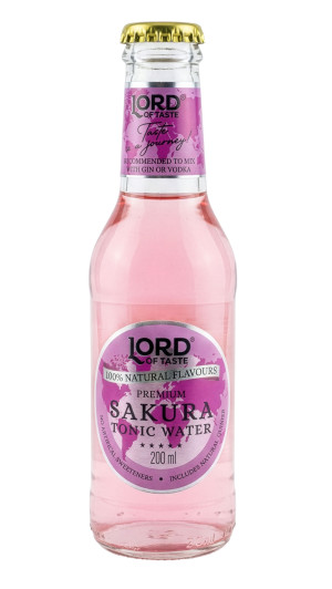 Lord of Taste, Premium Sakura (kwiat wiśni) Tonic Water, napój butelka 200ml