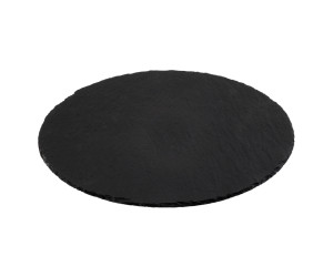 Taca, łupek naturalny, okrągła 38cm