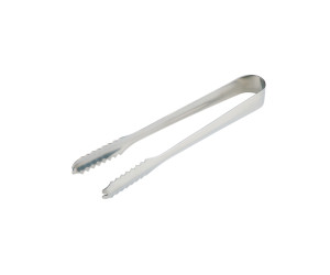 Szczypce do lodu 17,5cm, stal nierdzewna
