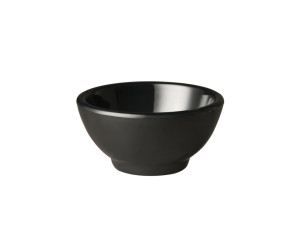 Miska z melaminy APS PURE 450ml, czarna, 15cm
