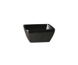 Miska z melaminy APS PURE 1500ml, czarna , 19x19cm