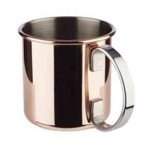 Kubek do Moscow Mule APS Mule 450ml, kolor miedziany