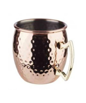 Kubek do Moscow Mule APS Barrel 500ml, kolor miedziany