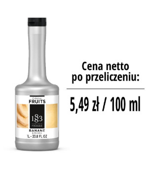 Puree Owocowe 1883 Routin Banan 1L