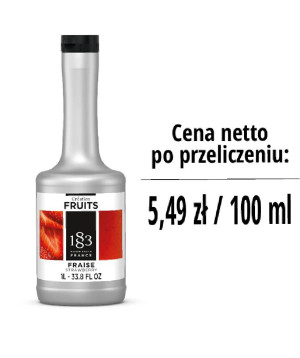 Puree Owocowe 1883 Routin Truskawka 1L