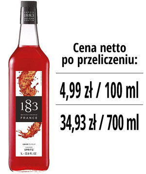 Syrop 1883 Routin Spritz, szklana butelka 1L
