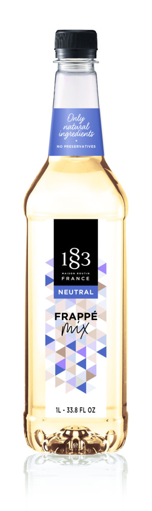 Syrop/Baza 1883 Routin Frappe Neutral Mix, plastikowa butelka PET 1L