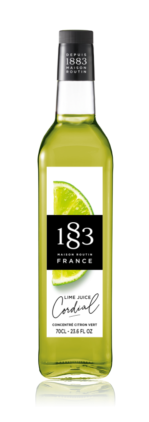 Syrop 1883 Routin Lime Juice Cordial, szklana butelka 700ml