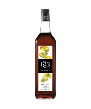 Syrop 1883 Routin Ume (Morela Japońska), szklana butelka 1L
